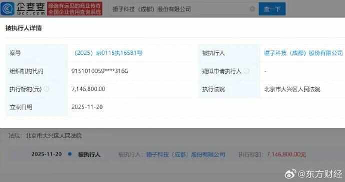 羅永浩公司因計算機軟硬件開發被執行715萬元，創業之路再遇波瀾